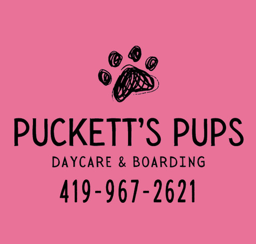 Puckett's Pups Spring T-Shirt Sale shirt design - zoomed