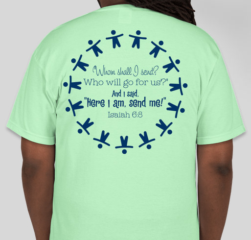 Nicaragua Medical Mission Trip Fundraiser - unisex shirt design - back