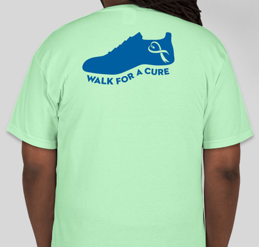 Erin's Walk To Cure Arthritis Team Shirt Fundraiser - unisex shirt design - back