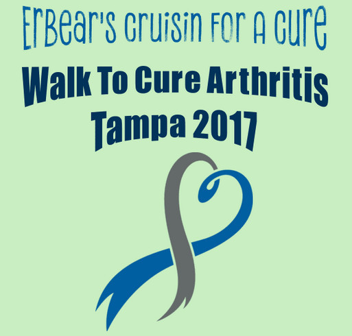 Erin's Walk To Cure Arthritis Team Shirt shirt design - zoomed