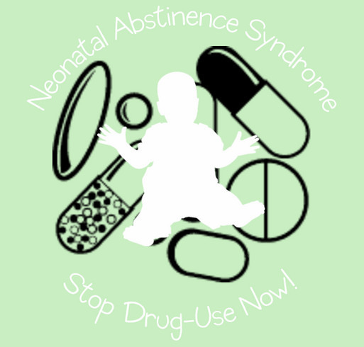 Kelsey Bowman's Senior Project: Neonatal Abstinence Syndrome Awareness T-Shirts shirt design - zoomed