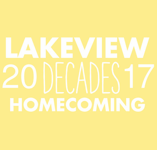 Lakeview High School Homecoming 2017 Class Color T-shirts shirt design - zoomed