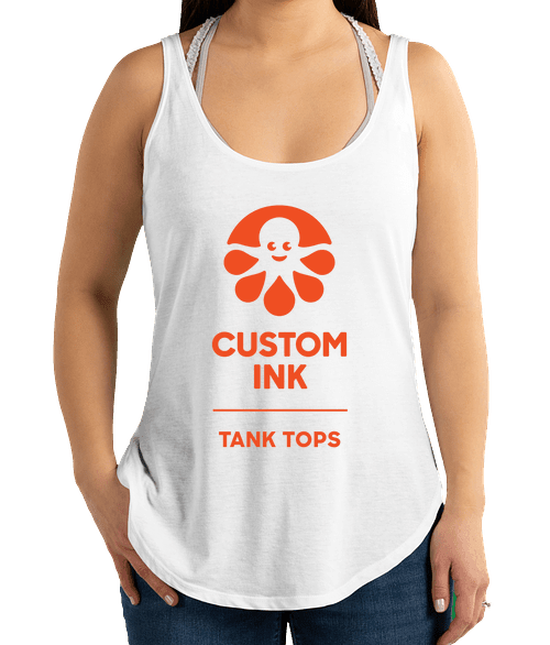 Next Level Women's Festival Side Slit Tank - White