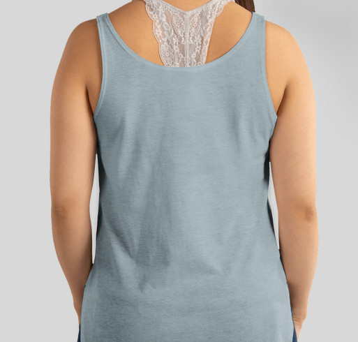 HOT Summer Boxer Design Women's Tank Sale! Fundraiser - unisex shirt design - back