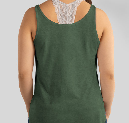 HOT Summer Boxer Design Women's Tank Sale! Fundraiser - unisex shirt design - back