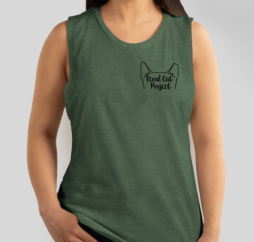 Feral Cat Project Tank Tops Fundraiser - unisex shirt design - front
