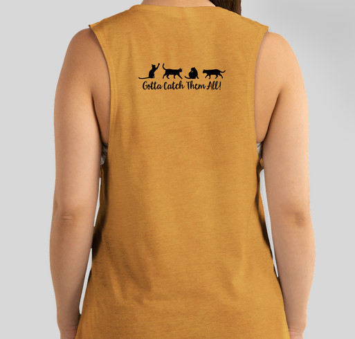 Feral Cat Project Tank Tops Fundraiser - unisex shirt design - back