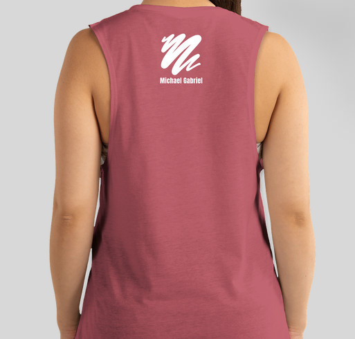 Michael Gabriel for the Sierra County Humane Society Fundraiser - unisex shirt design - back