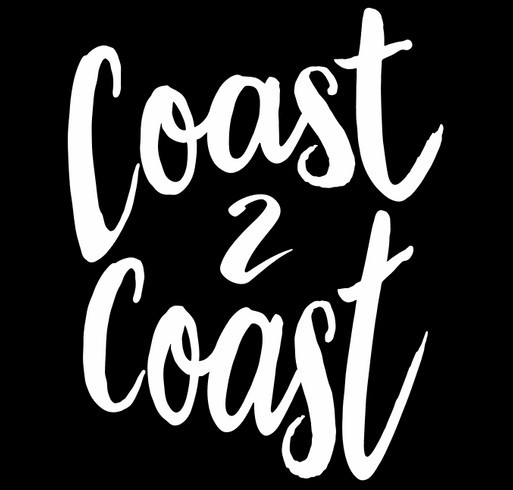 4K Coast to Coast shirt design - zoomed