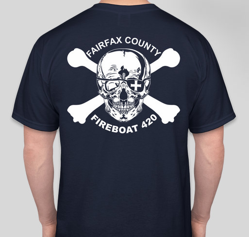 Fire Boat 420 shirts for all that ask Fundraiser - unisex shirt design - back