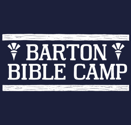 Barton Bible Camp 2026 shirt design - zoomed