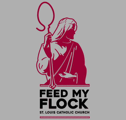 Feed My Flock T-shirt Fundraiser shirt design - zoomed