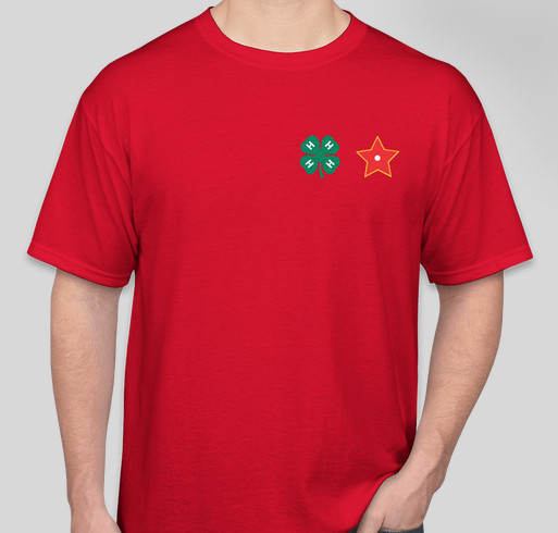 4-H All Star T-Shirt Fundraiser - unisex shirt design - front