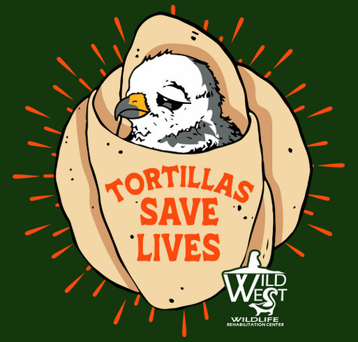 Tortillas Save Lives shirt design - zoomed