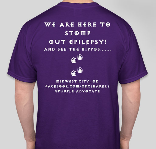 2018 OKC Shakers Team Shirts. Fundraiser - unisex shirt design - back