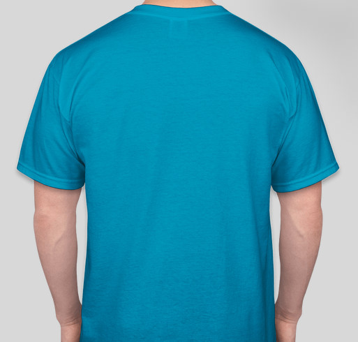 Lymphie Strong for Lymphedema Awareness Month Fundraiser - unisex shirt design - back