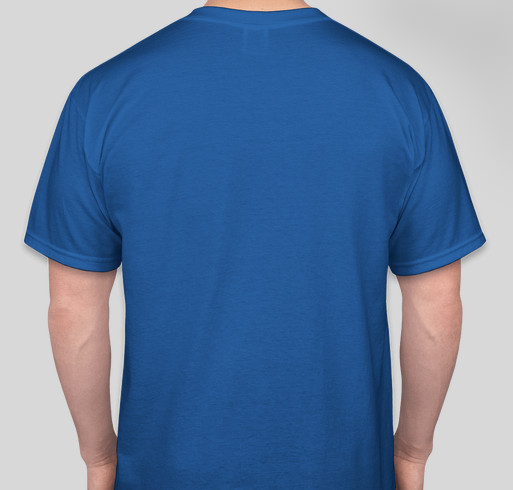 Wear Blue Day T-Shirt Fundraiser - unisex shirt design - back