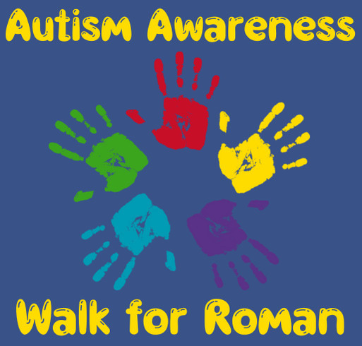 Autism Awareness shirt design - zoomed