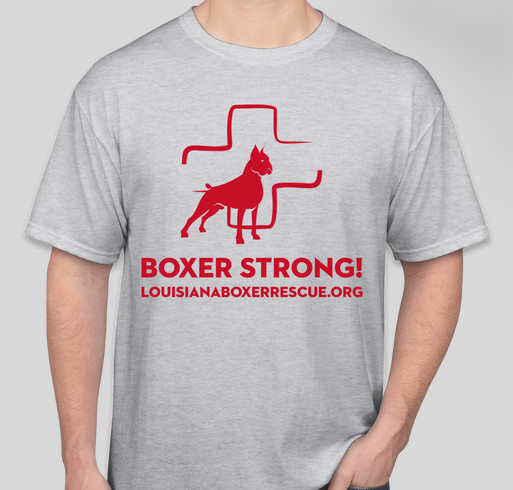 Louisiana Boxer Rescue Christmas Fundraiser Fundraiser - unisex shirt design - front