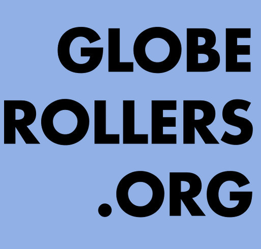 Globerollers shirt design - zoomed