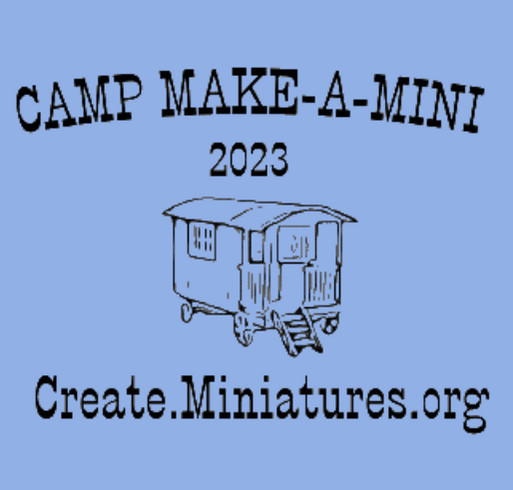 Camp Make-A-Mini 2023 shirt design - zoomed