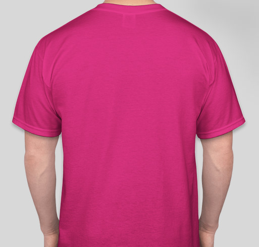 Loomis Student Council Pink Out Fundraiser - unisex shirt design - back