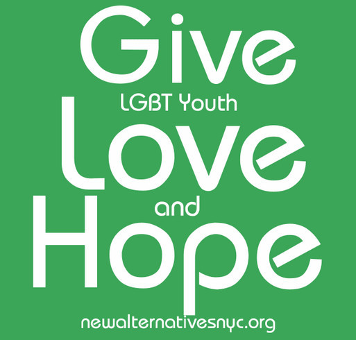 Please Help New York City's LGBT Youth!!!! shirt design - zoomed