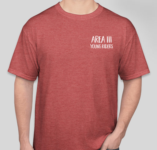 USEA Area III YR Program Fundraiser Fundraiser - unisex shirt design - front
