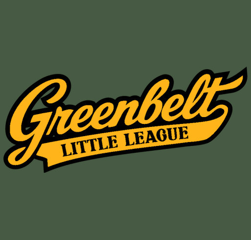 Greenbelt Little League 75th Anniversary Shirt Sale shirt design - zoomed