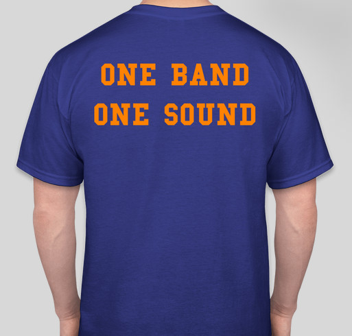 JDHS Marching Band T-Shirts Fundraiser - unisex shirt design - back