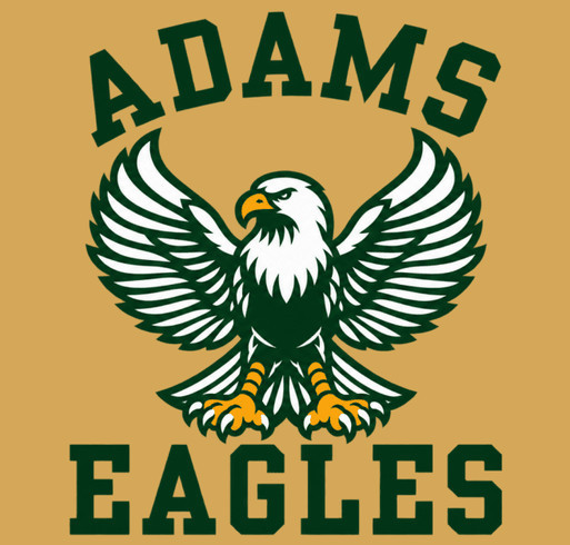 Adams Spirit Wear Eagle Shop shirt design - zoomed