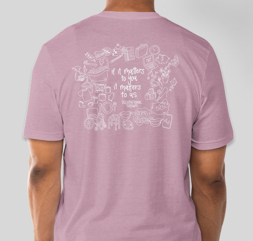 Student Occupational Therapy Association Fundraiser Fundraiser - unisex shirt design - back