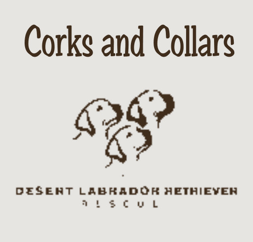 18th Annual Corks and Collars 2026 shirt design - zoomed