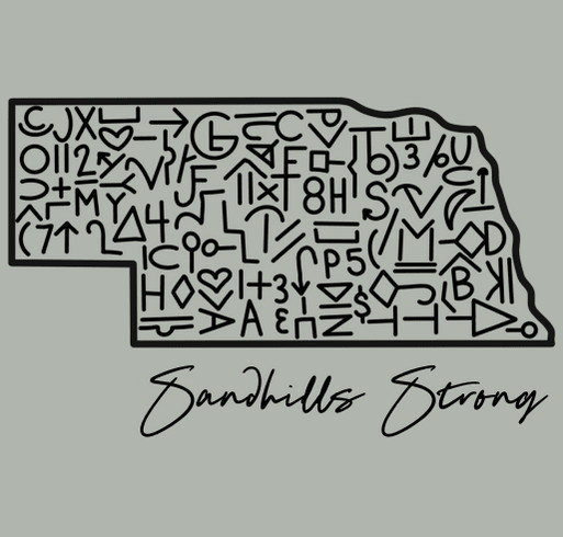 Sandhills Strong 2 shirt design - zoomed
