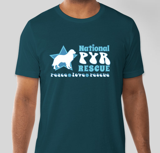 NGPR Groovy Summer Logo Tees Fundraiser - unisex shirt design - front