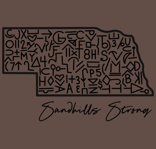 Sandhills Strong 2 shirt design - zoomed