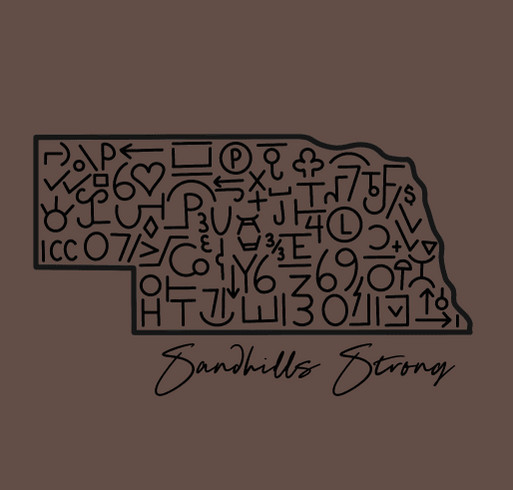 Sandhills Strong 3 shirt design - zoomed