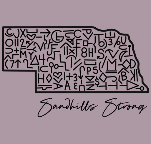 Sandhills Strong 2 shirt design - zoomed