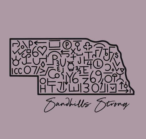 Sandhills Strong 3 shirt design - zoomed