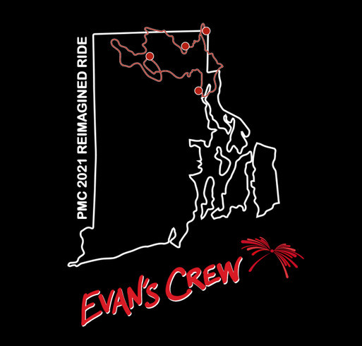 DIPG Research: Evan's Crew Fundraiser shirt design - zoomed