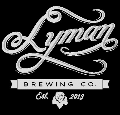 Lyman Brewing Co. Equipment Fundraiser shirt design - zoomed