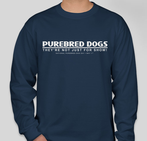 National Purebred Dog Day Fundraiser - unisex shirt design - front