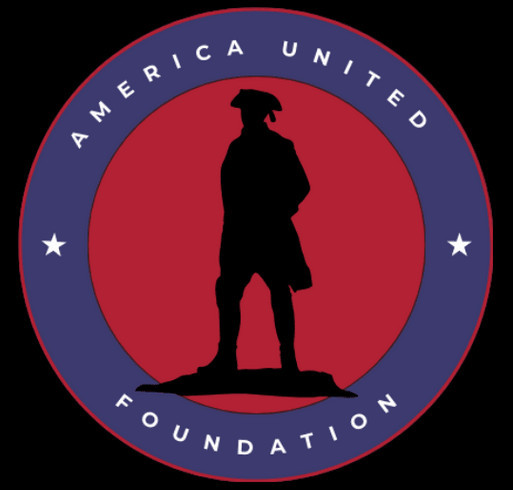 Show your support of the America United Foundation shirt design - zoomed