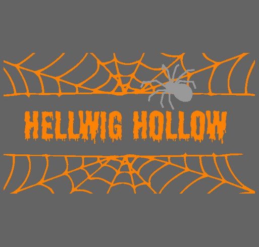 HELLWIG HOLLOW HAUNTED ATTRACTION shirt design - zoomed