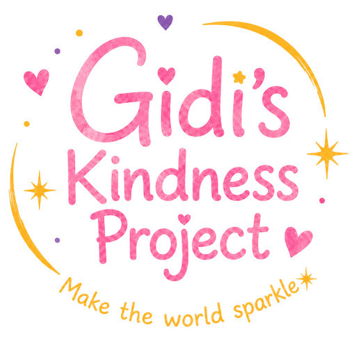 Gidi's Kindness Project Hats shirt design - zoomed