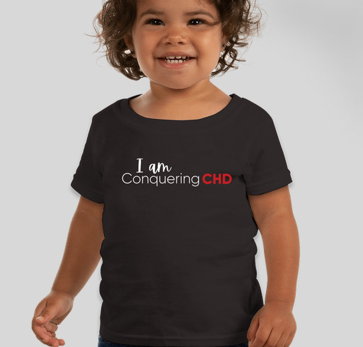 Toddler 2 Heart Month 2021 Fundraiser - unisex shirt design - front
