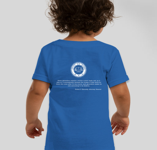 JUK Kids T-Shirt Fundraiser Fundraiser - unisex shirt design - back