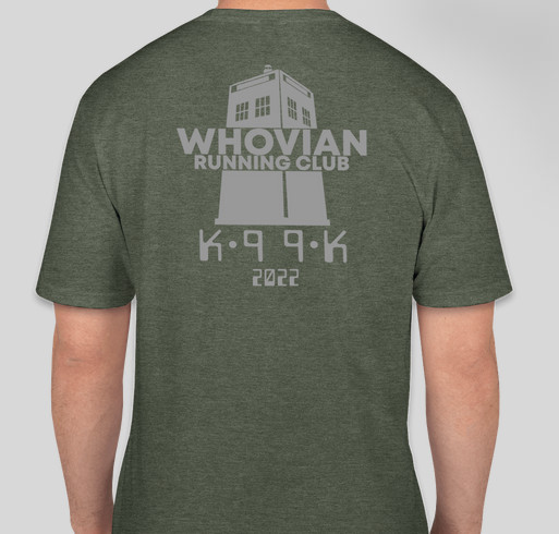 WRC K-9 9-K Fundraiser - unisex shirt design - back