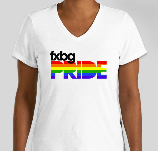 FXBG PRIDE 2021 Fundraiser - unisex shirt design - front