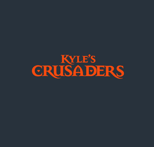 Kyle's Crusaders 2022 T-Shirt Fundraiser shirt design - zoomed
